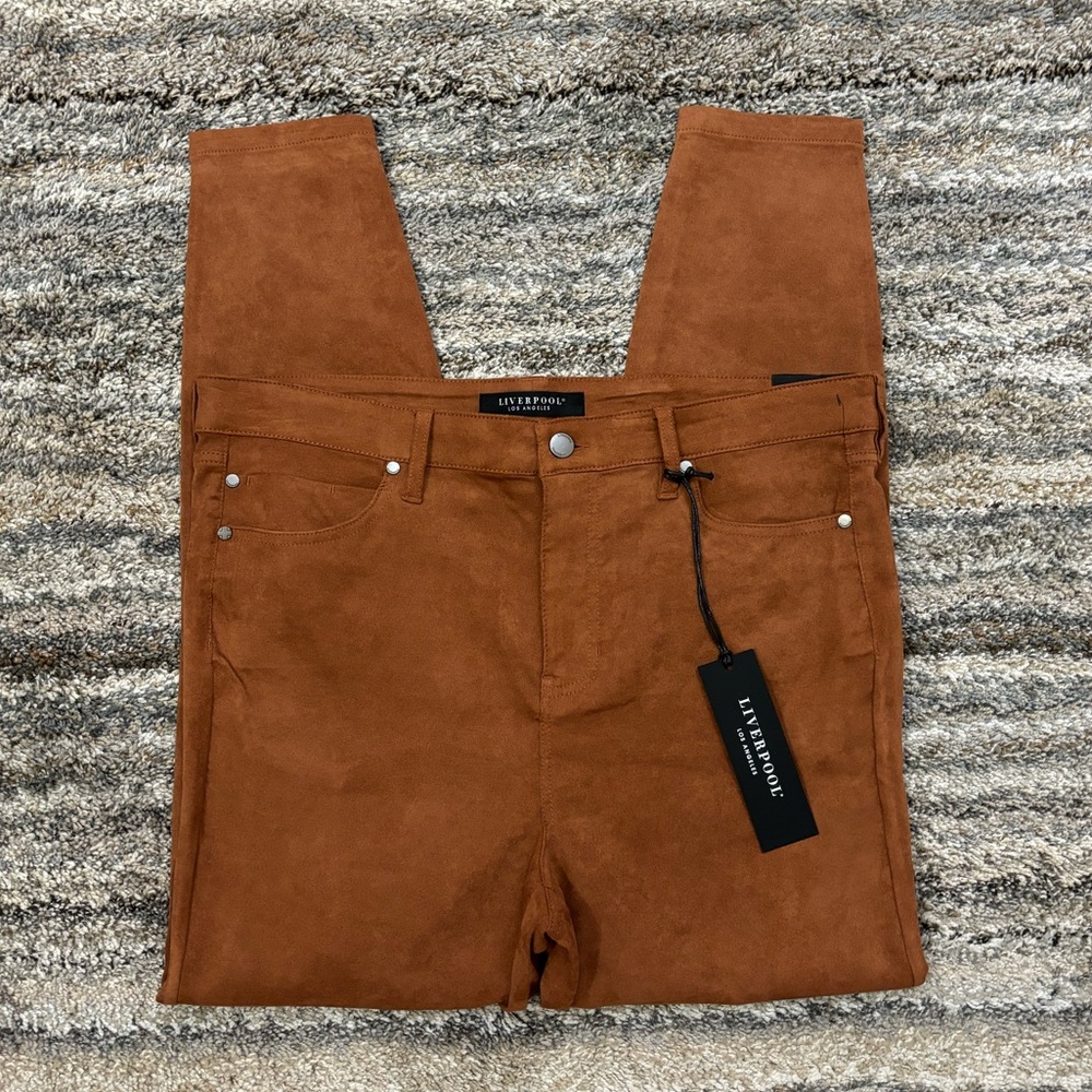 Liverpool Mid Rise Skinny Jeans Sz 16/33 NWT | Liverpool Faux Suede Skinny Jean*